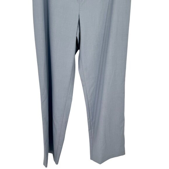 Due Per Due Womens Light Blue Dress Pants side zip lined Size 10 - Picture 6 of 12